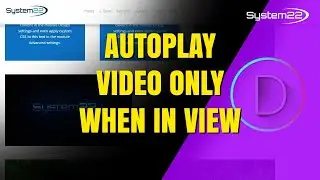 Divi theme tutorial: Auto-playing VIDEOS above the fold