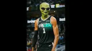Wemby is INFILTRATING among us... 👽😶