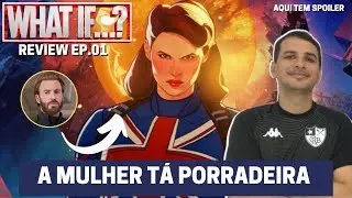 WHAT IF...? (Disney+) Review primeiro episódio com spoiler. A mulher ta braba.