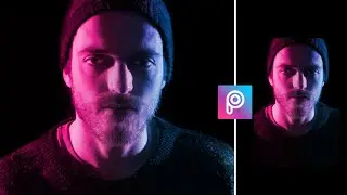 Tutorial Portrait Dual Lighting Effect | PicsArt tutorial