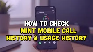 How To Check Mint Mobile Call History & Usage History!