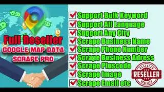 Google Map Data Extractor Pro with Multi-Language-Full Reseller 