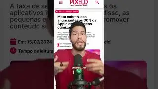 Meta cobrará taxa de 30% para usuários de IPhone #Meta #Metaads #anuncio #trafego #mkt #ads #viral
