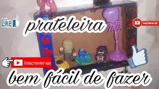 Como fazer prateleira de papelão (bem fácil)
