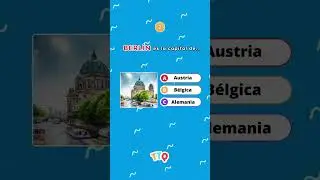 ¿Adivinarás el País por su Capital? 🤔🌍🧠 | ¿Cuánto sabes de Países? #foryou #fyp #shorts #quiz