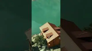 Дом на берегу реки | Дагестан.