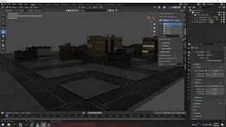 i create this huge scene in blender in two minutes.
