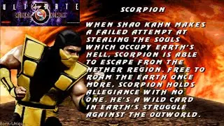 Ultimate Mortal Kombat 3 (Arcade 1CC Master Ladder II) - Scorpion