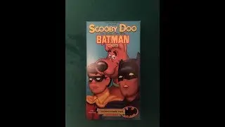 Opening And Closing To Scooby Doo With Batman And Robin:The Caped Crusader Caper 1988 VHS