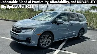 2025 Honda Odyssey Touring: TEST DRIVE+FULL REVIEW