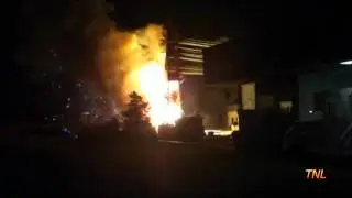 Адский взрыв на электростанции