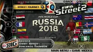 FIFA STREET 2 on your smartphone 70 MB ANDROID / PPSSPP / PSP / Installation