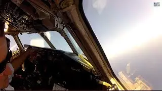 Amazing MD80 footage,new cockpit view, St Maarten Rwy 10