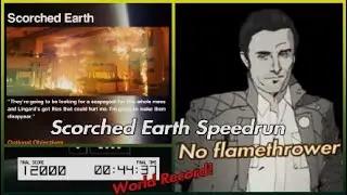 World Record on Scorched Earth Speedrun! (No Flamethrower)