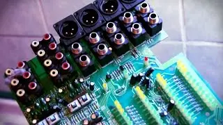 Reparación de consola de audio