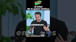 El infiel no quiere lastimar ¿será? #infidelidad #infiel #narcisista #podcastenespañol