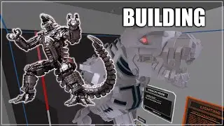 [Roblox BND] Building Mecha Godzilla (part 6), come chat while I build!