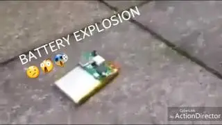 Powerful battery explosion😱😱😱!!don't use phone while charging