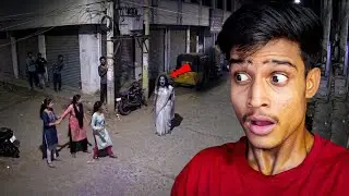 REAL GHOST CAUGHT ON CCTV CAMERA 😱