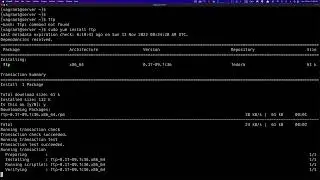 Configuring FTP Server