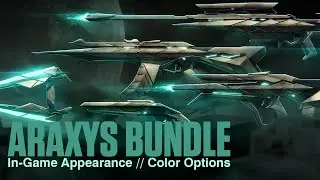 Araxys Bundle In-Game Appearance // Color Options  | VALORANT