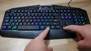Redragon Harpe RGB - All RGB Effects
