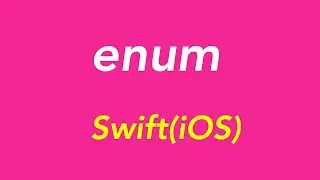 35-enum | enumeration | in Swift 5 (iOS) | Swift 5