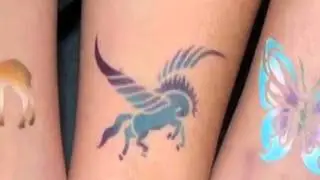 Family Fun Airbrush Tattoos