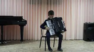 Ледяев Денис исполняет "Наигрыш"  А.Корабейников из «Деревенской охоты»