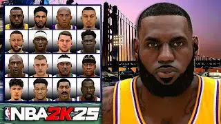 BEST LeBron James Face Creation in NBA 2K25!