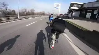i put eurobeat over a priest cycling faster than cyclist