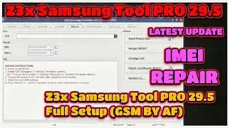 Z3X Samsung Tool Pro 29.5 |  Setup & Activation And Root Mobile | All Errors Solved 2026 | GSM By AF