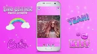 Live Glitter Sparkle Photo Effects Official Video
