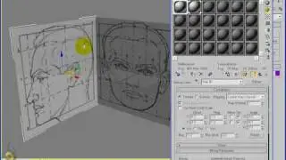 3DS Max - Reference Images and Symmetry Modifier