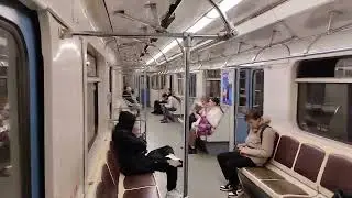 Люблинско-Дмитровская линия. (Line 10). От Зябликово до Физтеха. 81.717 Номерной.