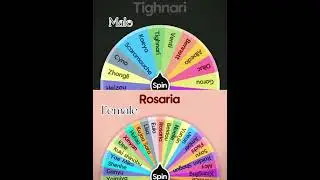 Genshin Impact 1v1 Male vs Female (Lore) 