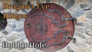 The Dragon's Eye - Hobbit Hole Outer Door Hinges and Lock