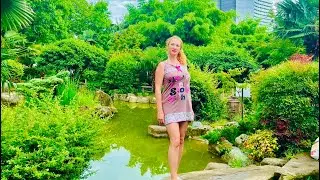 СОЧИ- МАЛЕНЬКАЯ ЯПОНИЯ. Японский САД. Очень красиво прямо в Центре Сочи возле отеля Кайлас.20.06.23