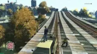 GTA 4 - Немного забавные случаи в метро Либерти-Сити