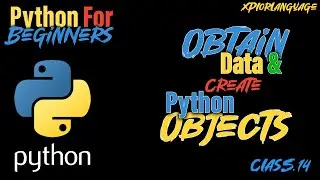 Obtain Data From Txt and Create File Object Using Python Built-in Functions | Class 14