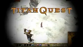 Titan Quest. Эксперимент. Выдержит ли завоеватель камнепад Барману.