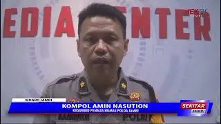 PASCA PENYERANGAN MAPOLSEK DUA POLISI POLSEK KUMPEH  ILIR DI PERIKSA POLRES MUARO JAMBI