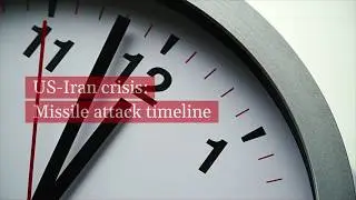 US-Iran crisis: Missile attack timeline