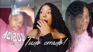 Destroying My Hair at Home with Relaxers | React Jana Cambier