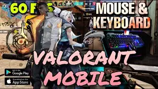 Valorant Mobile Gameplay | HYPER FRONT With mouse & Keyboard