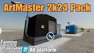 ArtMaster 2k24 Pack / FS22 mod for all platforms