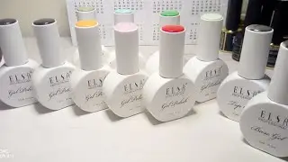 Гель-лаки Elsa Professional... Обзор на гель-лаки, базу и топ