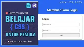 Cara Mudah Membuat Halaman Login Keren dengan CSS - Tutorial Pemula 🔥