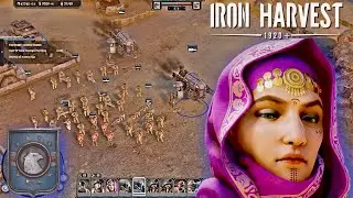 Iron Harvest Gameplay | Intense 1v1 Multiplayer Battle | Usonia Vs Saxony