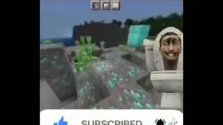 skibidi toilet if he had minecraft #sigma #skibiditoilet